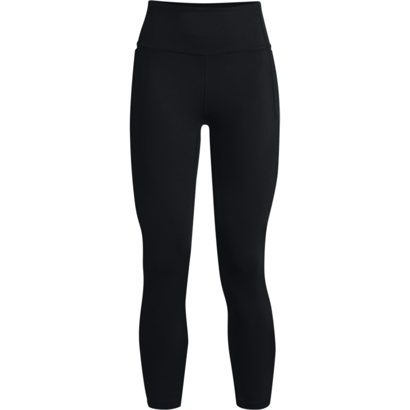 Licra-under-armour-para-mujer-Meridian-Ankle-Leg-para-entrenamiento-color-negro.-Frente-Sin-Modelo