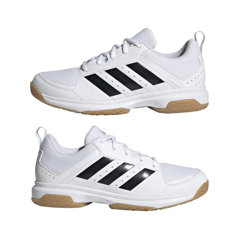 Tenis-adidas-para-mujer-Ligra-7-W-para-indoor-color-blanco.-Par-Laterales