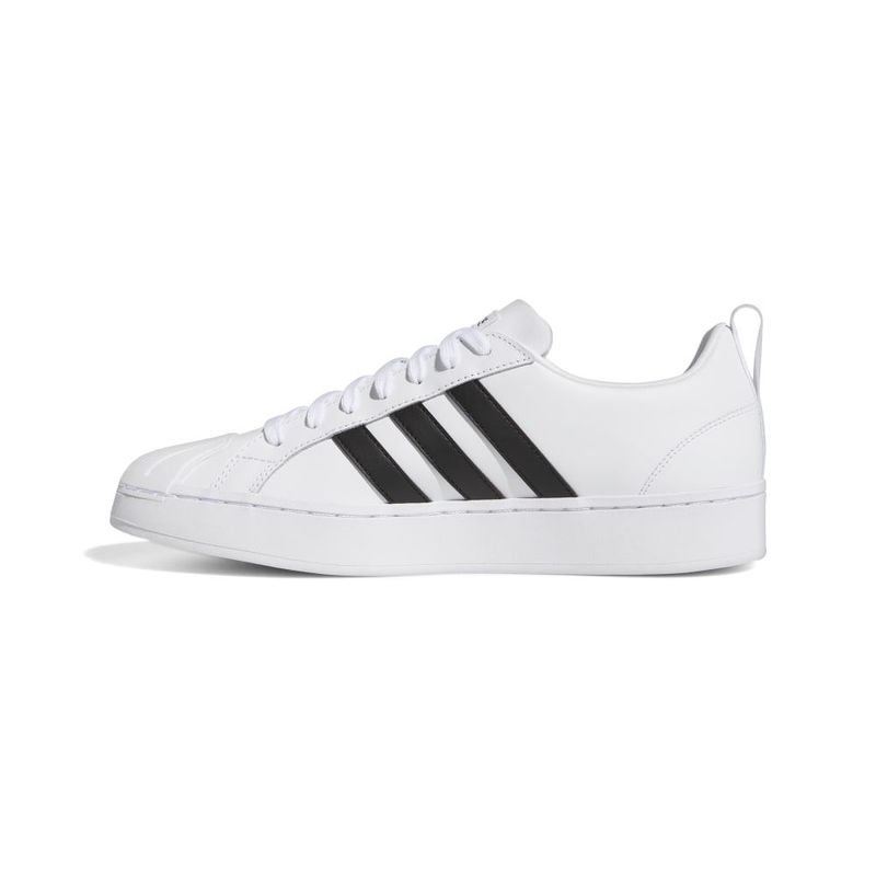 Tenis-adidas-para-hombre-Streetcheck-para-moda-color-blanco.-Lateral-Interna-Izquierda