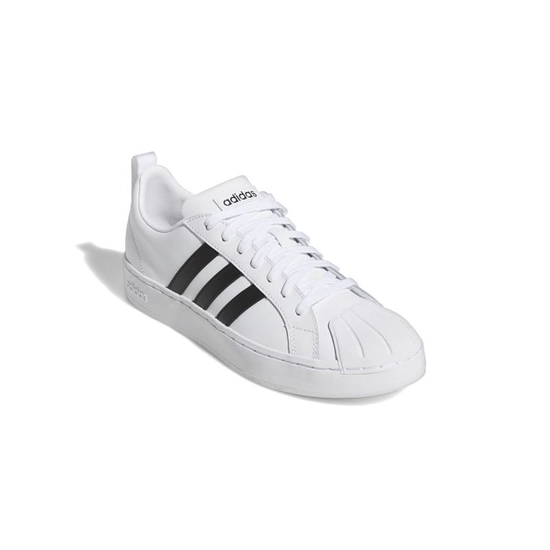 Tenis-adidas-para-hombre-Streetcheck-para-moda-color-blanco.-Borde-Externo