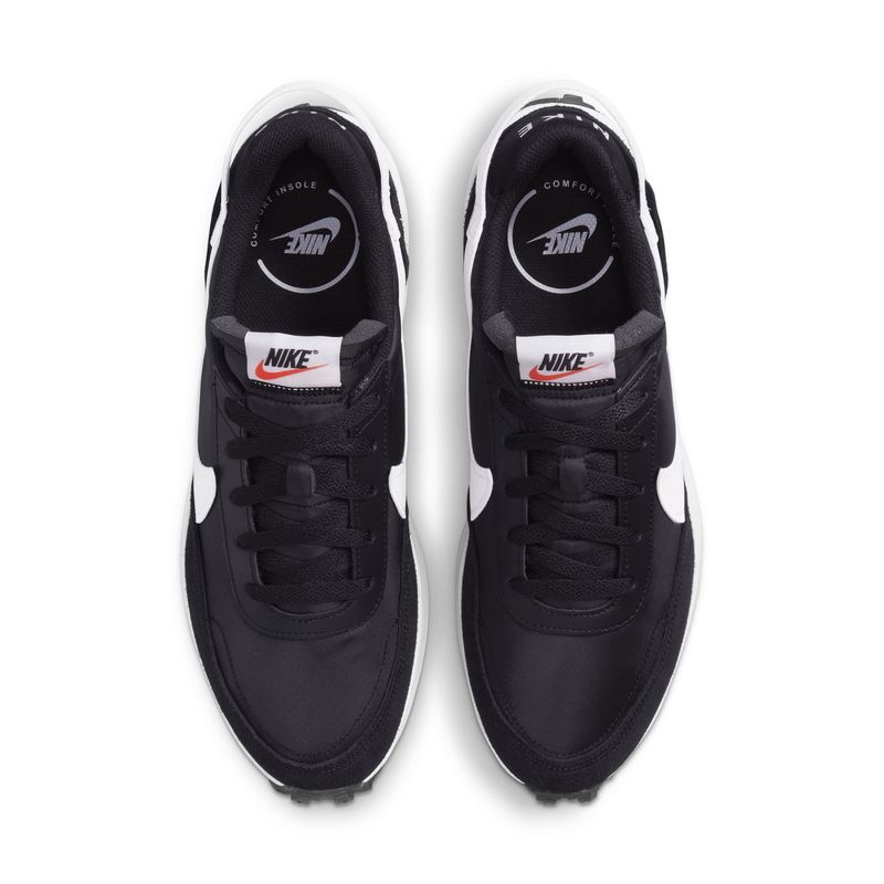 Tenis-nike-para-hombre-Nike-Waffle-Debut-para-moda-color-negro.-Capellada