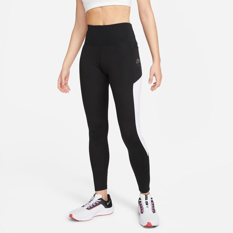Licra-nike-para-mujer-W-Nk-Air-Df-7-8-Tight-para-correr-color-negro.-Frente-Sobre-Modelo