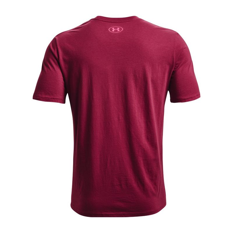 Camiseta-Manga-Corta-under-armour-para-hombre-Ua-Symbol-Grid-Ss-para-entrenamiento-color-rosado.-Reverso-Sin-Modelo