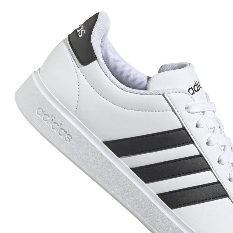 Tenis-adidas-para-hombre-Grand-Court-2.0-para-moda-color-blanco.-Detalle-1