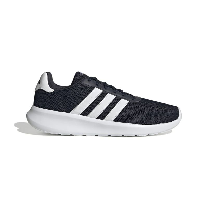 Tenis-adidas-para-hombre-Lite-Racer-3.0-para-moda-color-azul.-Lateral-Externa-Derecha