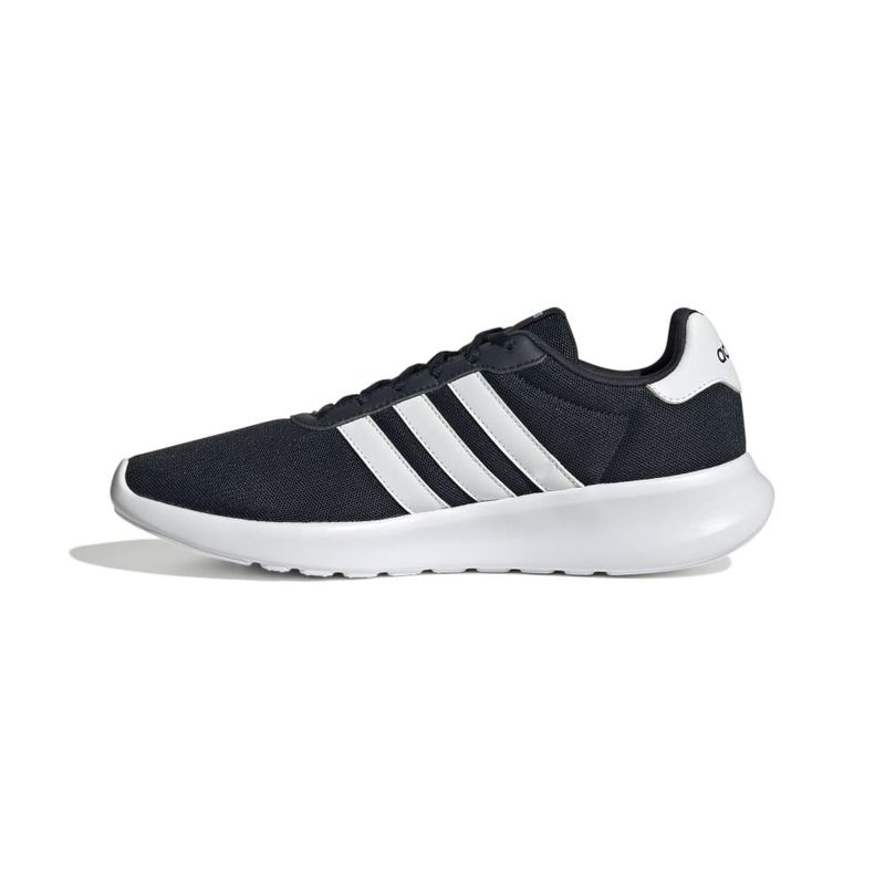 Tenis-adidas-para-hombre-Lite-Racer-3.0-para-moda-color-azul.-Lateral-Interna-Izquierda