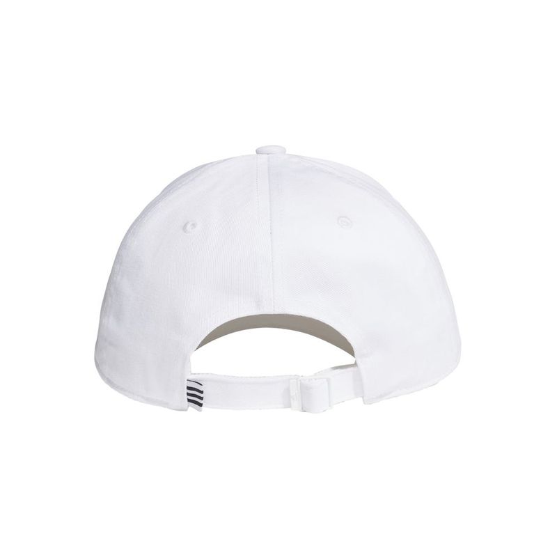 Gorra-adidas-para-hombre-Bball-Cap-Cot-para-entrenamiento-color-blanco.-Reverso-Sin-Modelo