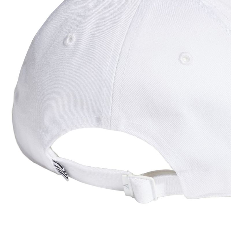 Gorra-adidas-para-hombre-Bball-Cap-Cot-para-entrenamiento-color-blanco.-Detalle-3