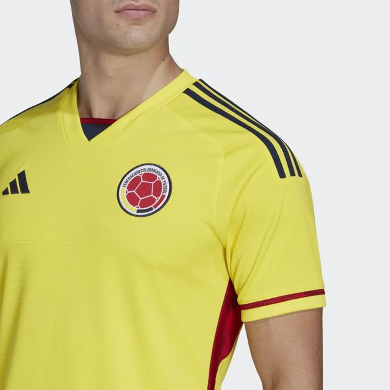 Camiseta-De-Equipo-adidas-para-hombre-Fcf-H-Jsy-para-futbol-color-amarillo.-Detalle-1