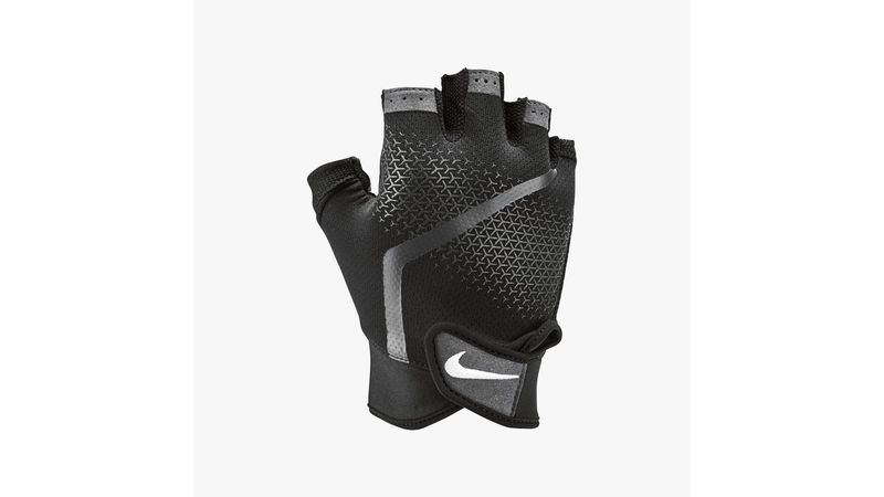 Guantes Fitness con Ajuste de Ante Elastano y Neopreno para Hombre INDIGO  Talle S Negro