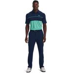 Camiseta-Manga-Corta-under-armour-para-hombre-Ua-Playoff-Polo-2.0-para-golf-color-azul.-Outfit-Completo