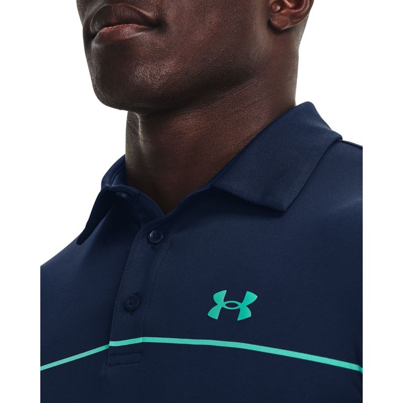 Camiseta-Manga-Corta-under-armour-para-hombre-Ua-Playoff-Polo-2.0-para-golf-color-azul.-Cuello