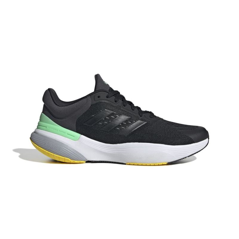 Tenis-adidas-para-hombre-Response-Super-3.0-para-correr-color-negro.-Lateral-Externa-Derecha