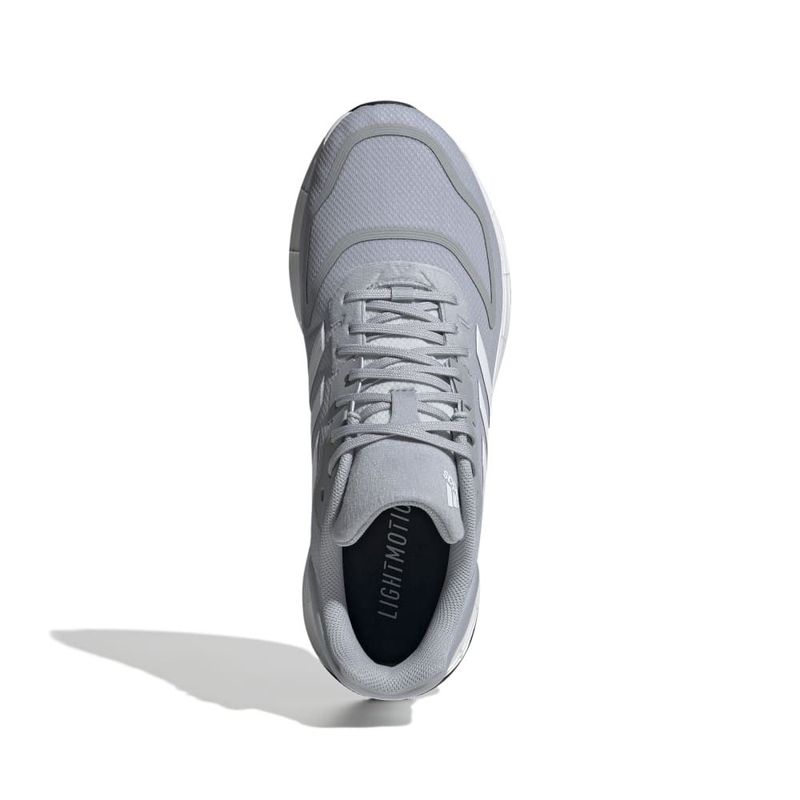 Tenis-adidas-para-hombre-Duramo-10-para-correr-color-gris.-Capellada