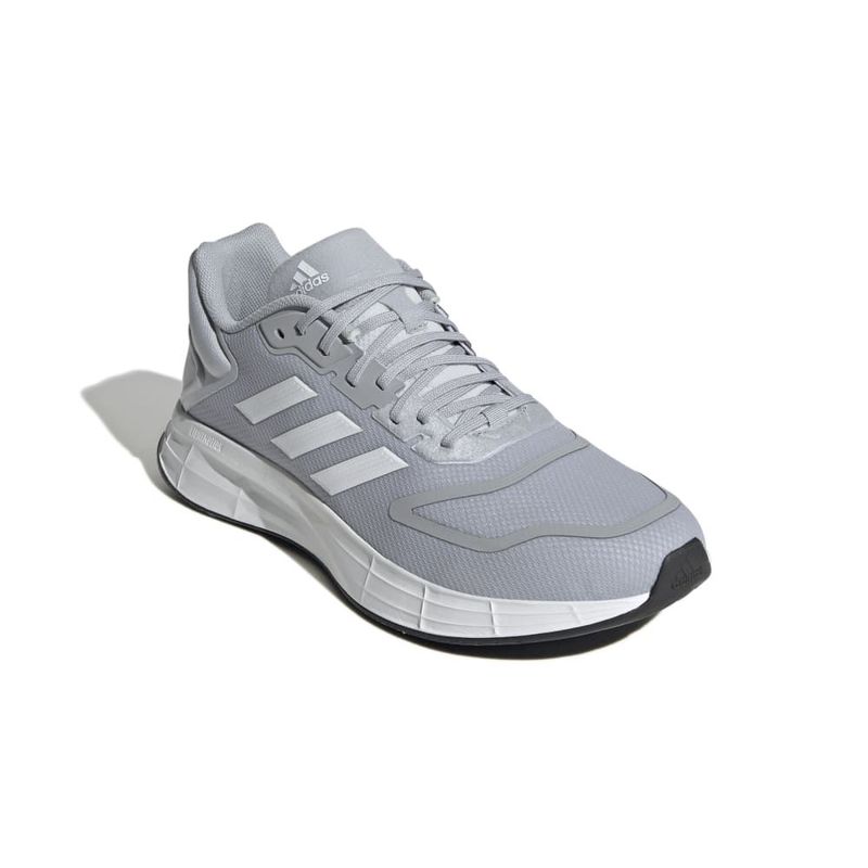 Tenis-adidas-para-hombre-Duramo-10-para-correr-color-gris.-Borde-Externo