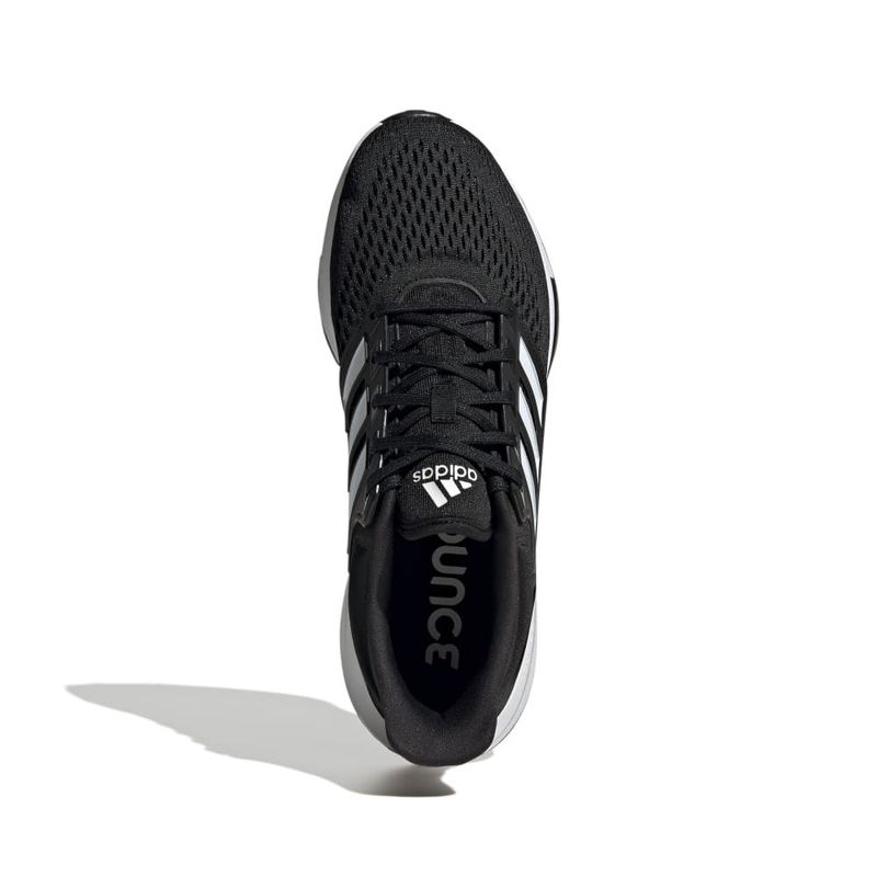 Tenis-adidas-para-hombre-Eq21-Run-para-correr-color-negro.-Capellada