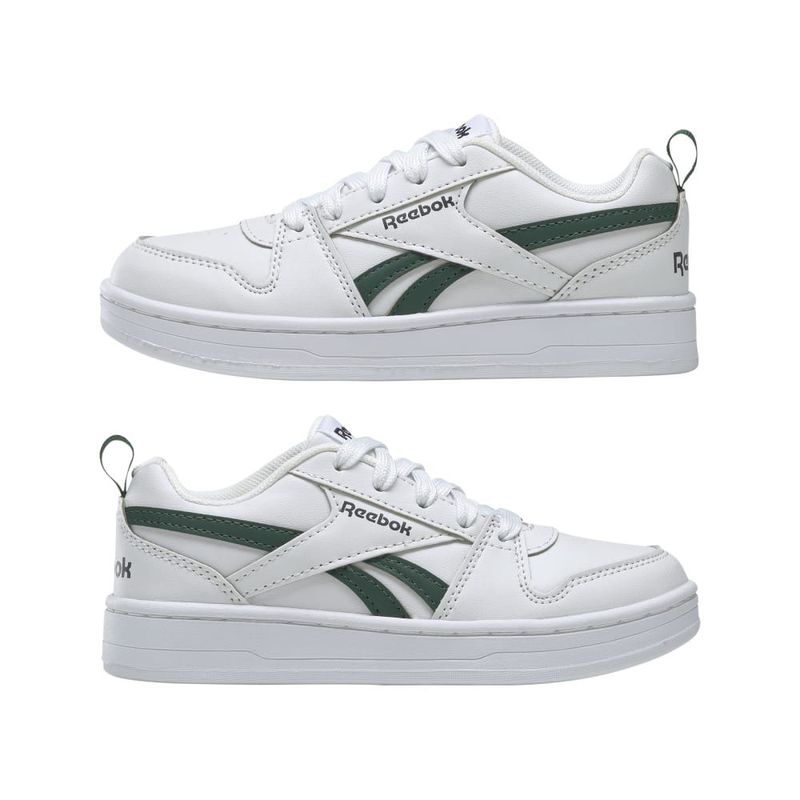 Tenis-reebok-para-niño-Reebok-Royal-Prime-2.0-para-moda-color-blanco.-Par-Alineados