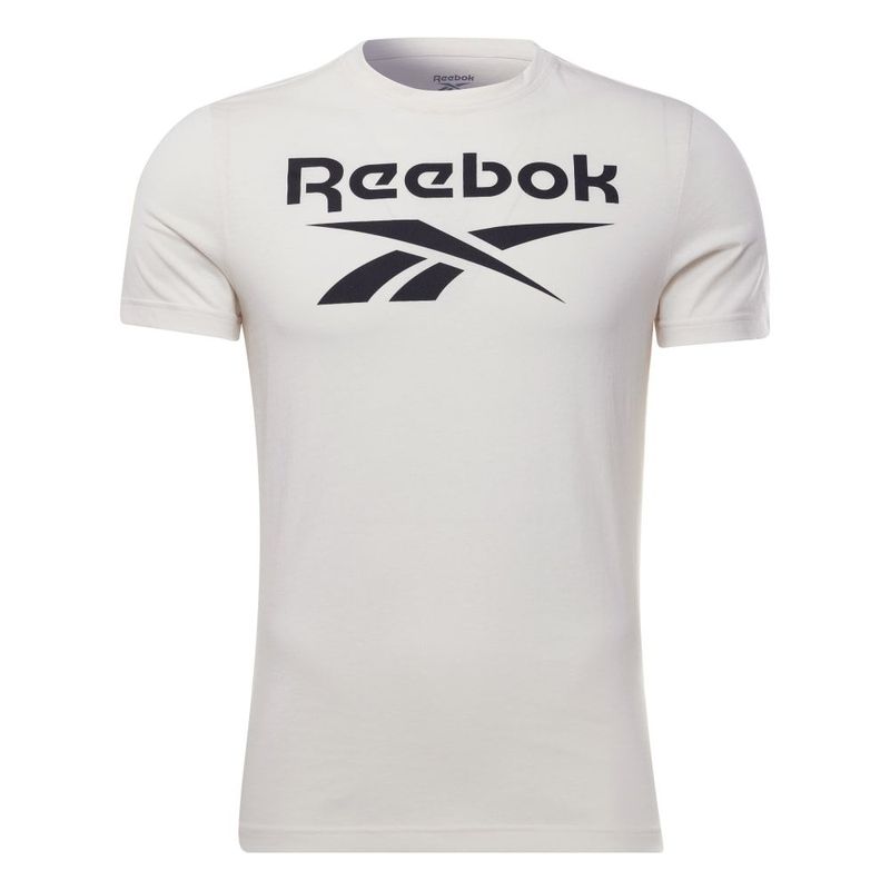 Camiseta-Manga-Corta-reebok-para-hombre-Ri-Big-Logo-Tee-para-entrenamiento-color-blanco.-Frente-Sin-Modelo