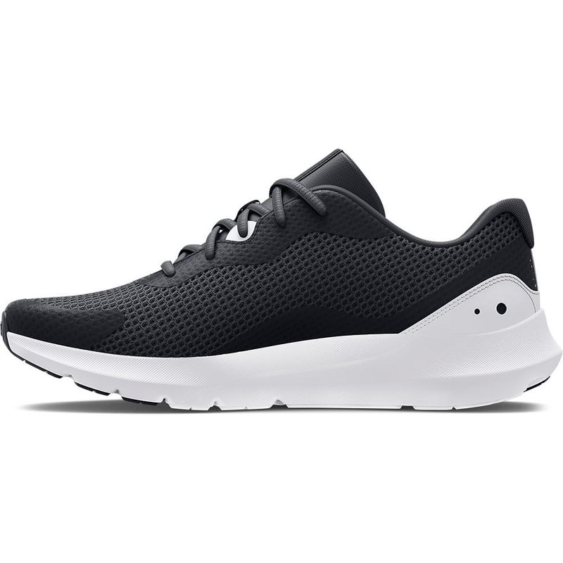 Tenis-under-armour-para-hombre-Ua-Surge-3-para-correr-color-negro.-Lateral-Interna-Izquierda