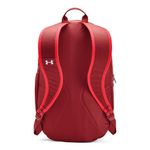 Morral-under-armour-para-hombre-Ua-Hustle-Lite-Backpack-para-entrenamiento-color-rojo.-Reverso-Sin-Modelo