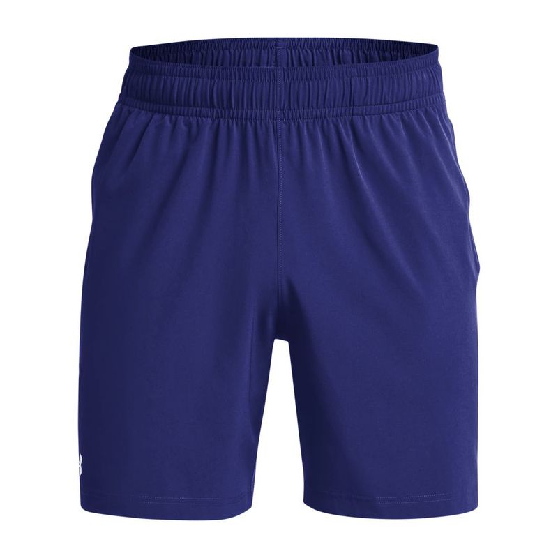 Pantaloneta-under-armour-para-hombre-Ua-Woven-7In-Shorts-para-entrenamiento-color-azul.-Frente-Sin-Modelo
