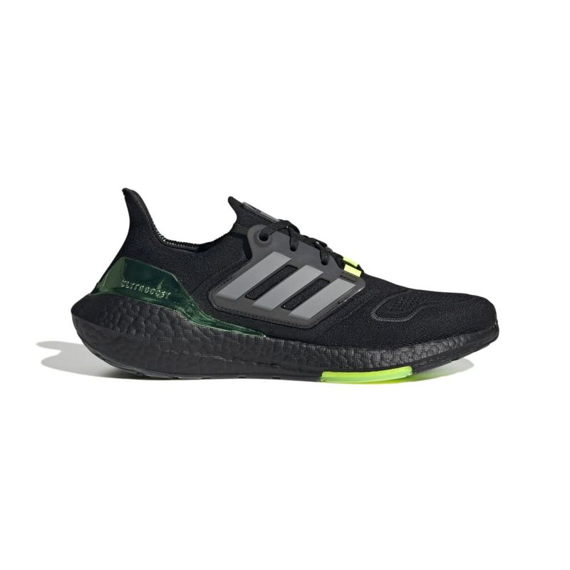 Tenis-adidas-para-hombre-Ultraboost-22-para-correr-color-negro.-Lateral-Externa-Derecha