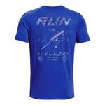 Camiseta-Manga-Corta-under-armour-para-hombre-Ua-Run-Anywhere-Tee-V2-para-correr-color-azul.-Reverso-Sin-Modelo