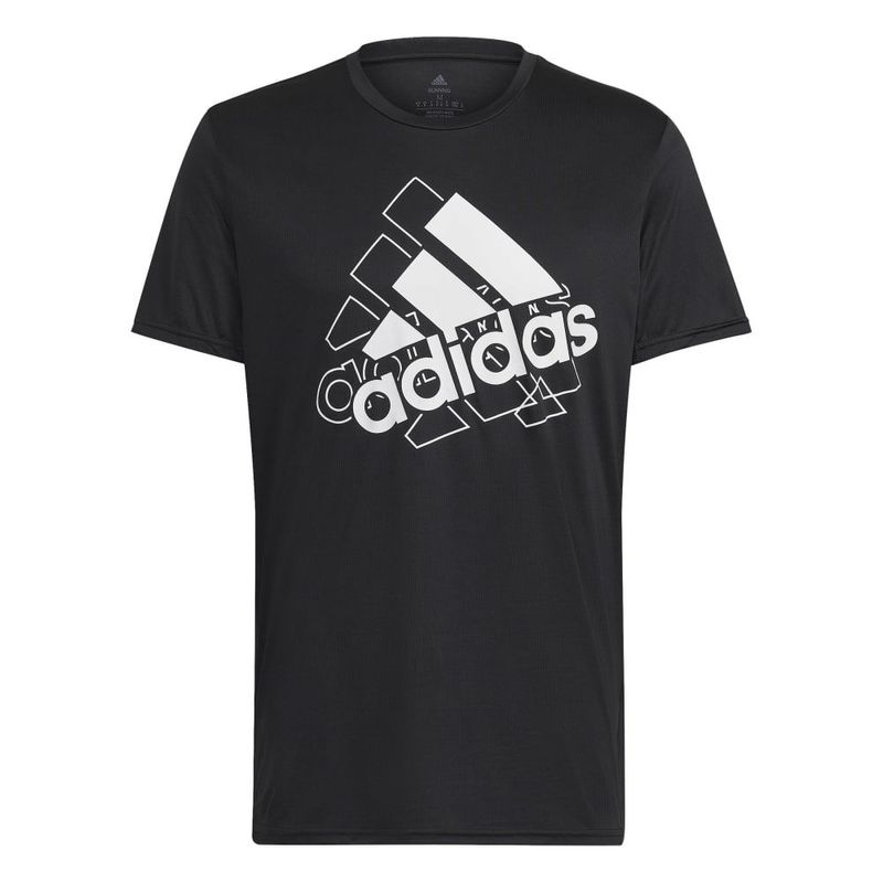 Camiseta-Manga-Corta-adidas-para-hombre-Brand-Love-Tee-para-correr-color-negro.-Frente-Sin-Modelo