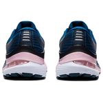 Tenis-asics-para-mujer-Gel-Kayano-28-para-correr-color-azul.-Talon