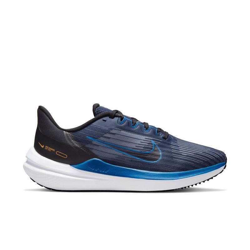 Tenis-nike-para-hombre-Nike-Air-Winflo-9-para-correr-color-azul.-Lateral-Externa-Derecha