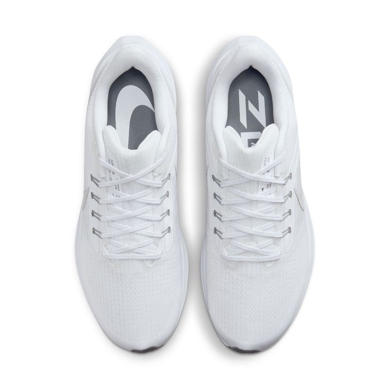 Tenis-nike-para-hombre-Nike-Air-Zoom-Pegasus-39-para-correr-color-blanco.-Capellada