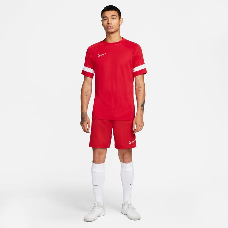 Camiseta-Manga-Corta-nike-para-hombre-M-Nk-Df-Acd21-Top-Ss-para-futbol-color-rojo.-Outfit-Completo