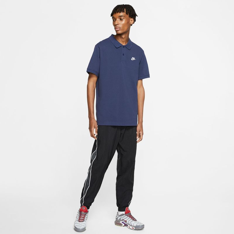 Camiseta-Manga-Corta-nike-para-hombre-M-Nsw-Spe-Polo-Matchup-Pq-para-moda-color-azul.-Outfit-Completo