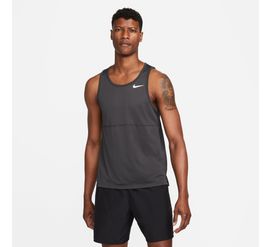 Nike M Nk Df Run Tank Camiseta Manga Sisa negro de hombre para correr