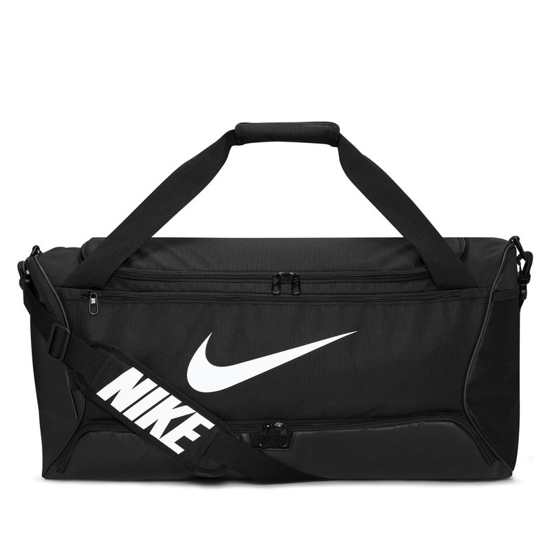 Maletin-nike-para-hombre-Nk-Brsla-M-Duff---9.5--60L--para-entrenamiento-color-negro.-Frente-Sobre-Modelo