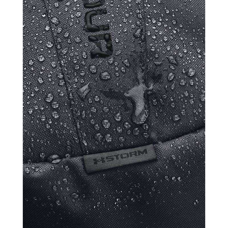 Morral-under-armour-para-hombre-Ua-Hustle-Lite-Backpack-para-entrenamiento-color-negro.-Reflectores
