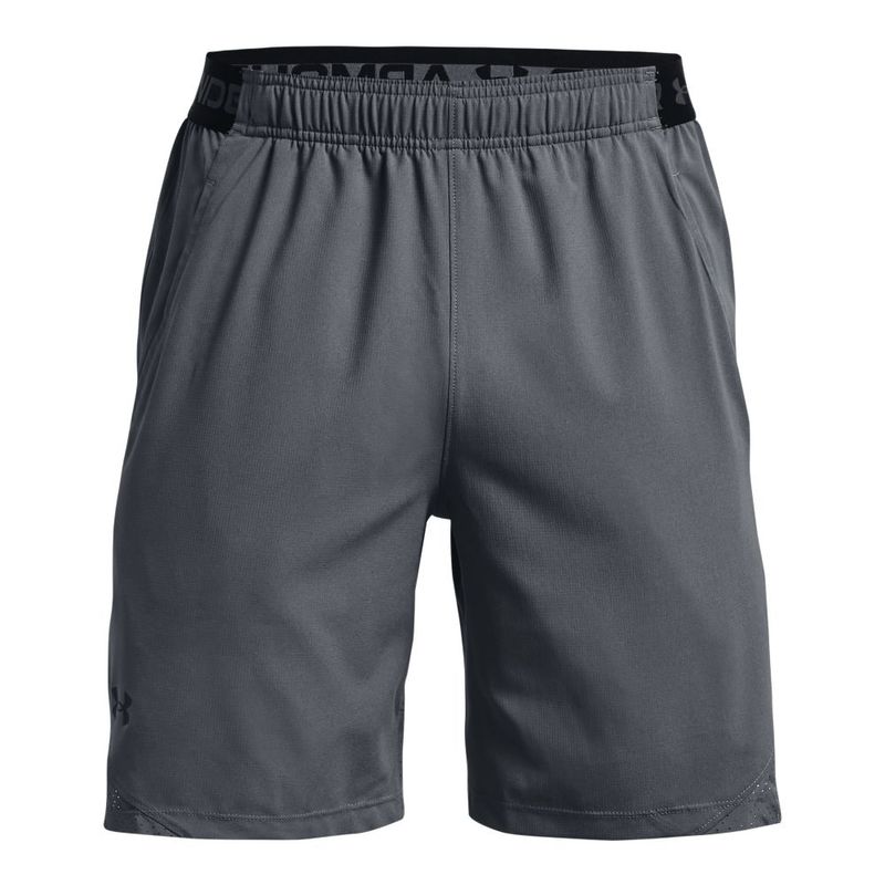 Pantaloneta-under-armour-para-hombre-Ua-Vanish-Woven-Shorts-para-entrenamiento-color-negro.-Frente-Sin-Modelo