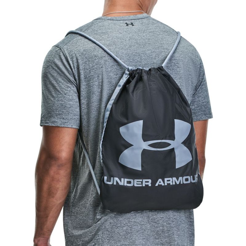 Gym-Sack-under-armour-para-hombre-Ua-Ozsee-Sackpack-para-entrenamiento-color-negro.-Pack-De-Medias