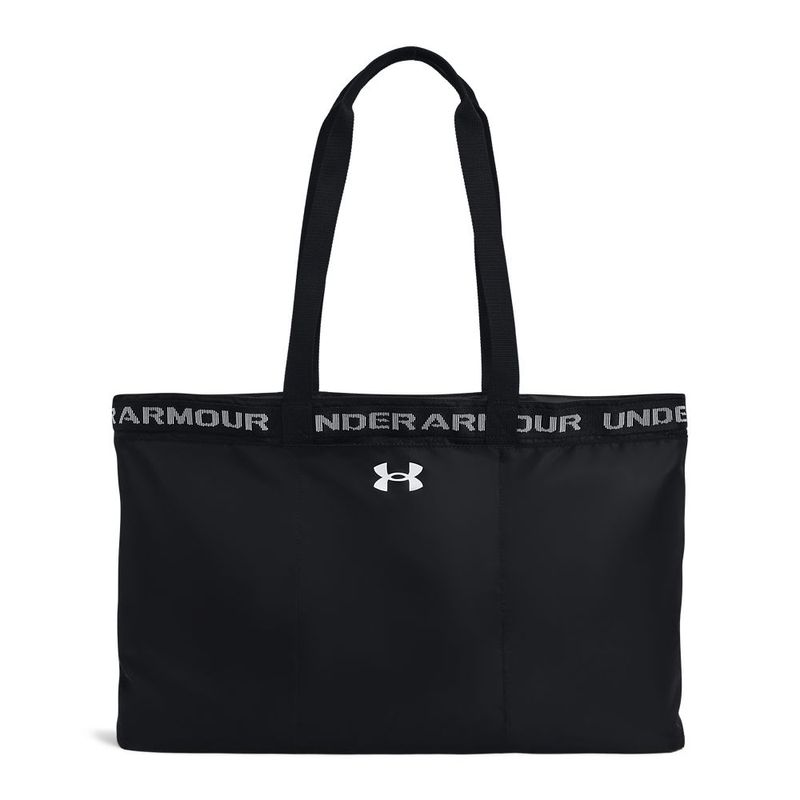 Bolso-under-armour-para-mujer-Ua-Favorite-Tote-para-entrenamiento-color-negro.-Frente-Sin-Modelo