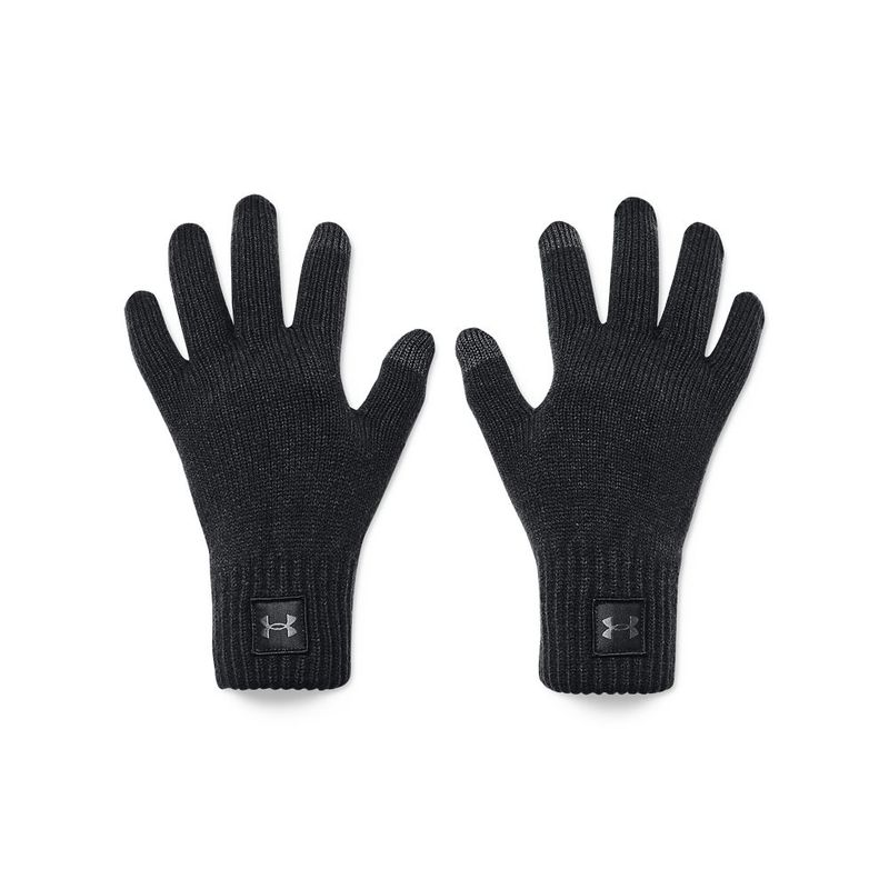 Guantes-under-armour-para-hombre-Ua-Halftime-Gloves-para-entrenamiento-color-negro.-Frente-Sin-Modelo