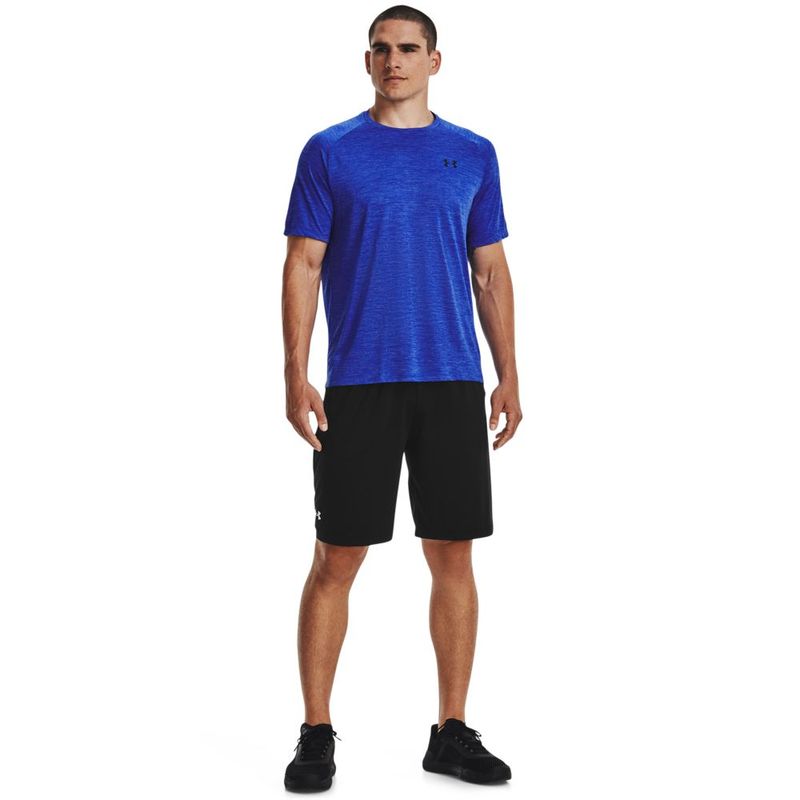 Camiseta-Manga-Corta-under-armour-para-hombre-Ua-Tech-2.0-Ss-Tee-para-entrenamiento-color-azul.-Outfit-Completo
