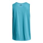Camiseta-Manga-Sisa-under-armour-para-hombre-Ua-Sportstyle-Logo-Tank-para-entrenamiento-color-blanco.-Reverso-Sin-Modelo