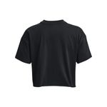 Camiseta-Manga-Corta-under-armour-para-mujer-Ua-Pjt-Rck-Ss-Crop-para-entrenamiento-color-negro.-Reverso-Sin-Modelo