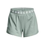 Pantaloneta-under-armour-para-mujer-Play-Up-Twist-Shorts-3.0-para-entrenamiento-color-amarillo.-Frente-Sin-Modelo