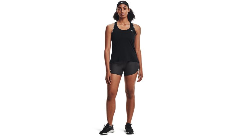 Short Under Armour Mujer Play Up 5IN - NEGRO — Universo Binario