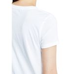 Camiseta-Manga-Corta-under-armour-para-mujer-Live-Sportstyle-Graphic-Ssc-para-entrenamiento-color-blanco.-Detalle-Sobre-Modelo-1