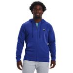 Camiseta-Manga-Larga-under-armour-para-hombre-Ua-Rival-Fleece-Fz-Hoodie-para-entrenamiento-color-azul.-Frente-Sobre-Modelo