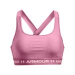 Top-under-armour-para-mujer-Ua-Crossback-Mid-Hthr-para-entrenamiento-color-rosado.-Frente-Sin-Modelo