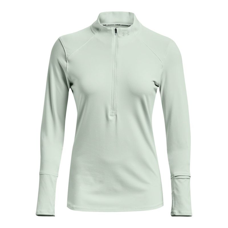 Camiseta-Manga-Larga-under-armour-para-mujer-Ua-Qualifier-Run-2.0-1-2-Zip-para-correr-color-morado.-Frente-Sin-Modelo
