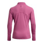 Camiseta-Manga-Larga-under-armour-para-mujer-Ua-Qualifier-Run-2.0-1-2-Zip-para-correr-color-rosado.-Reverso-Sin-Modelo